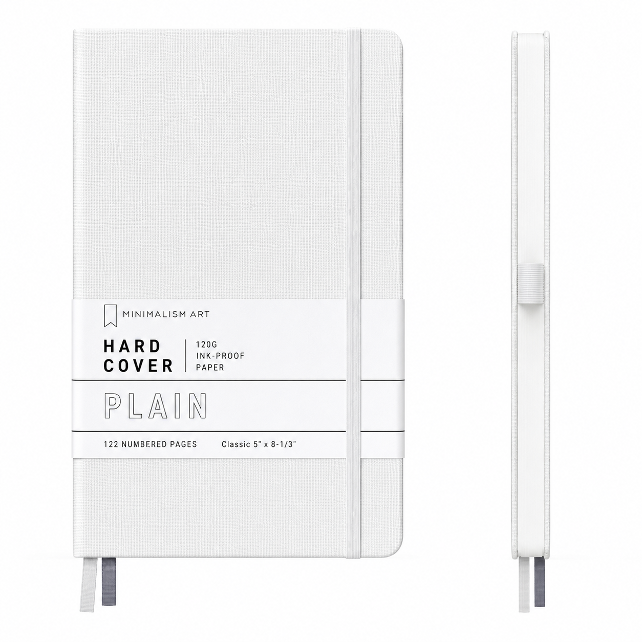 Minimalism Art Premium Hardcover Notebook Journal