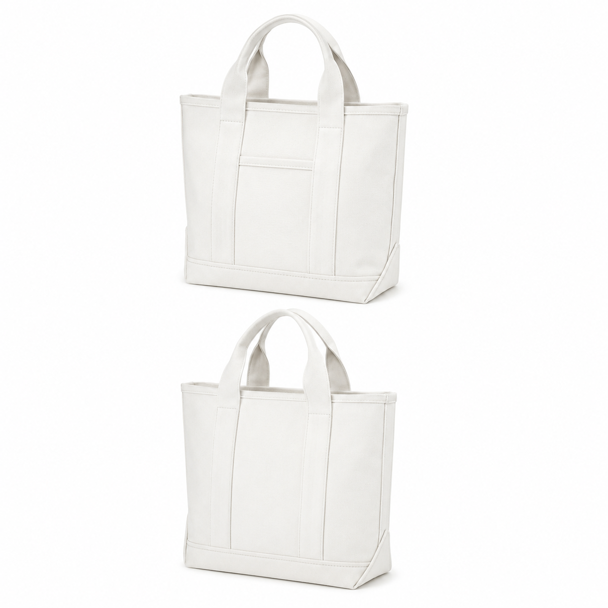 DALIX Mini Cotton Canvas Gift Tote Bag