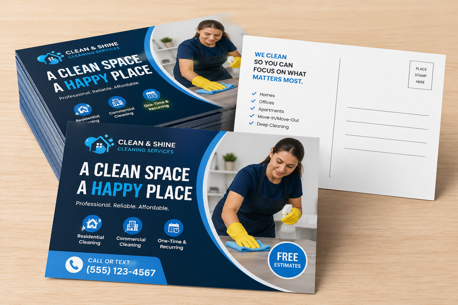 Premium 4" x 6" Full-Color Postcards