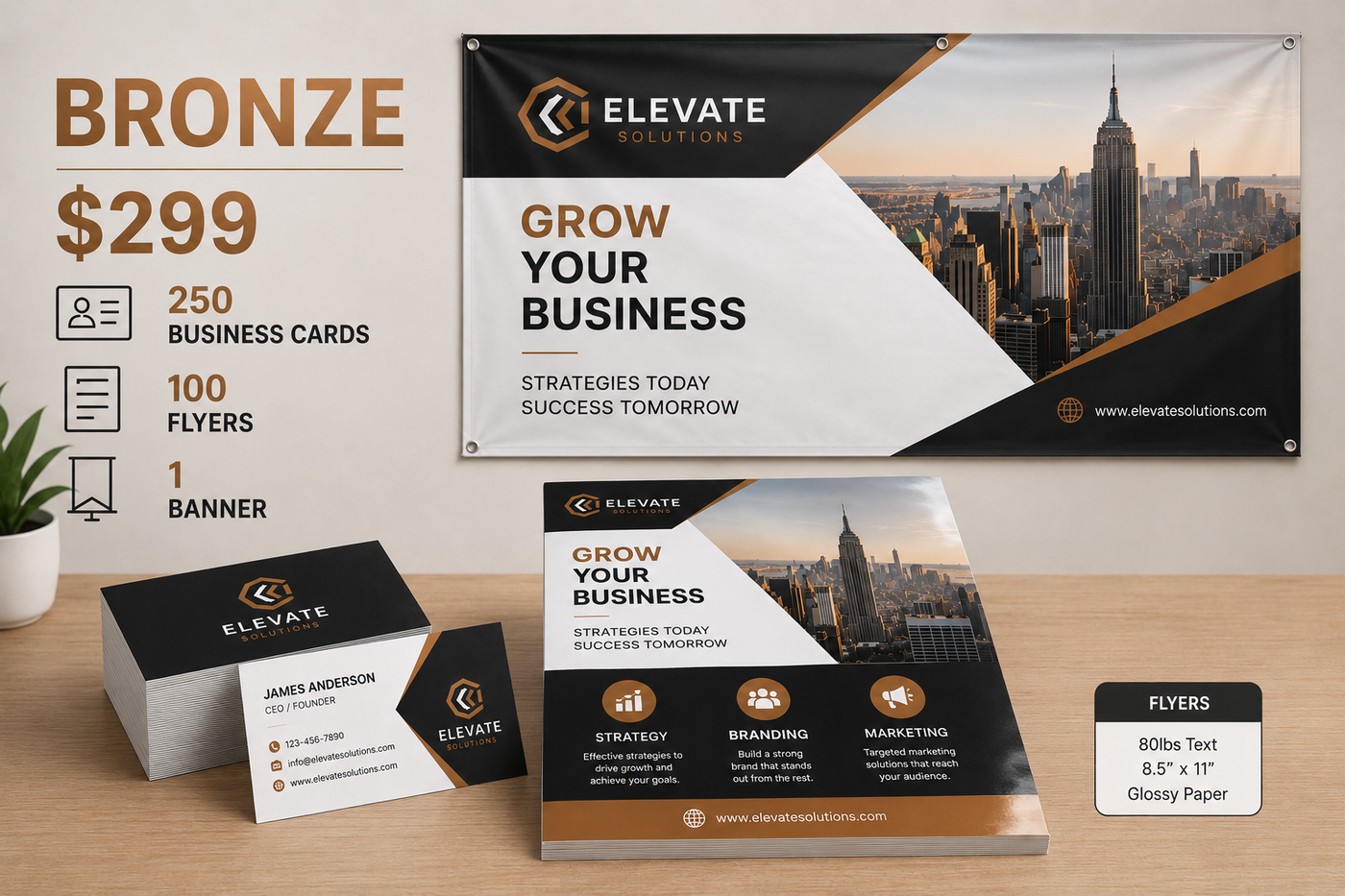 Bronze Business Branding Package