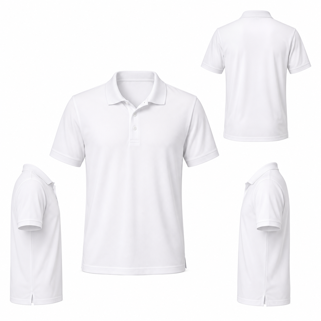 Men's Personalized Performance Piqué Polo Shirt
