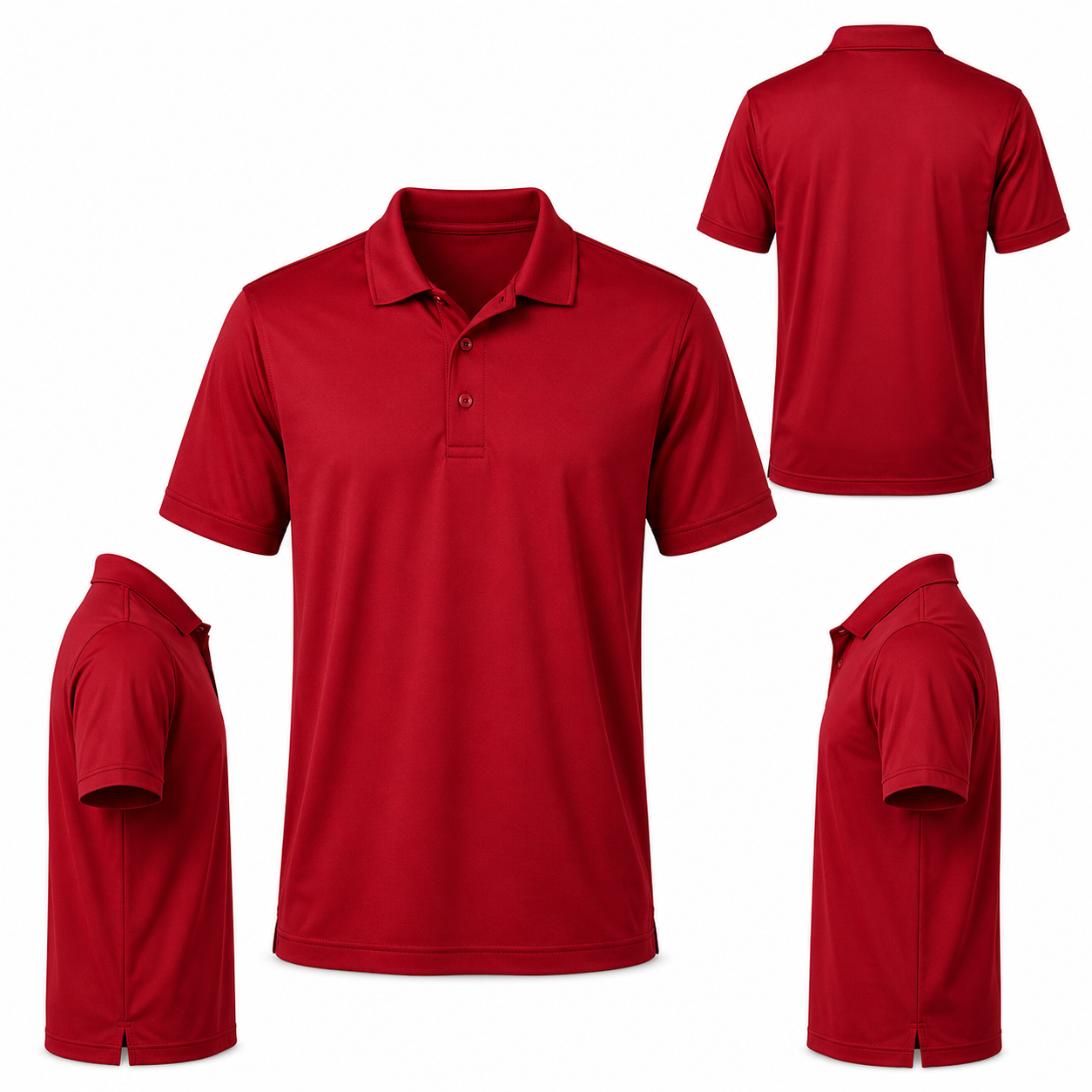 Men's Personalized Performance Piqué Polo Shirt