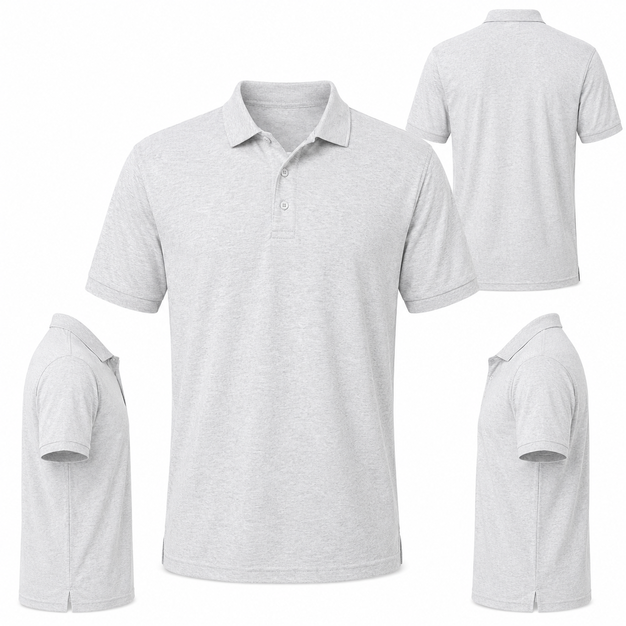 Men's Classic 50/50 Blend Jersey Polo Shirt