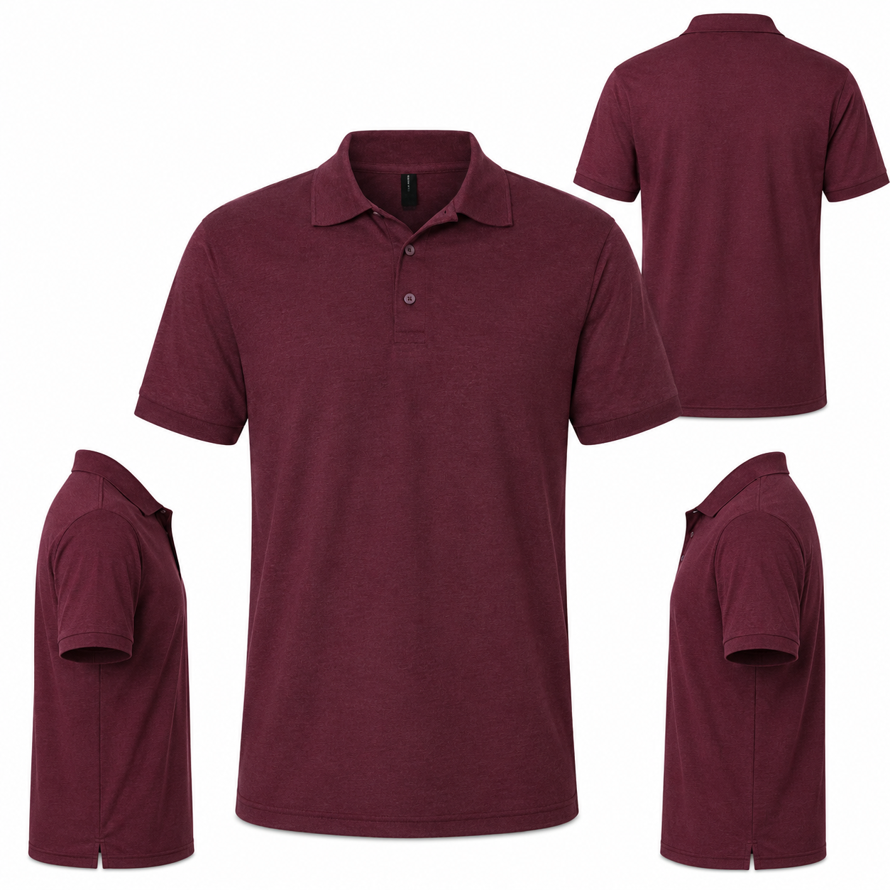 Men's Classic 50/50 Blend Jersey Polo Shirt