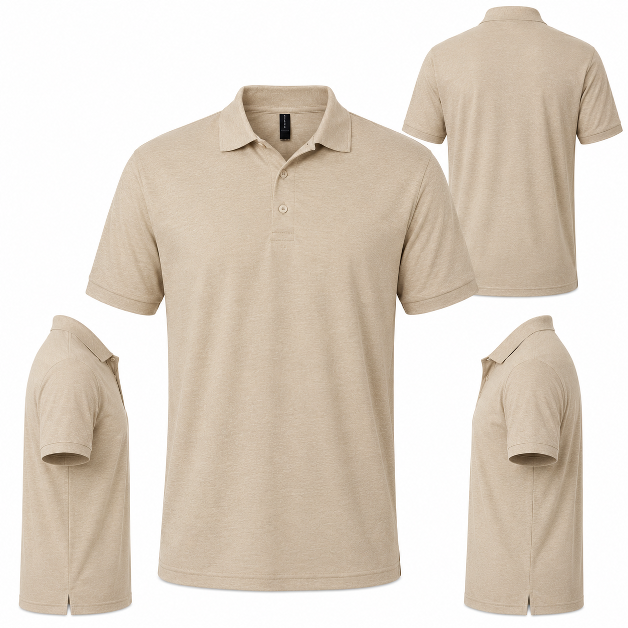 Men's Classic 50/50 Blend Jersey Polo Shirt