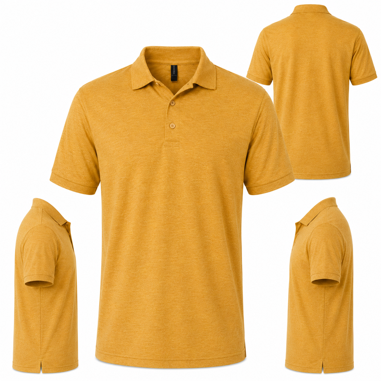Men's Classic 50/50 Blend Jersey Polo Shirt