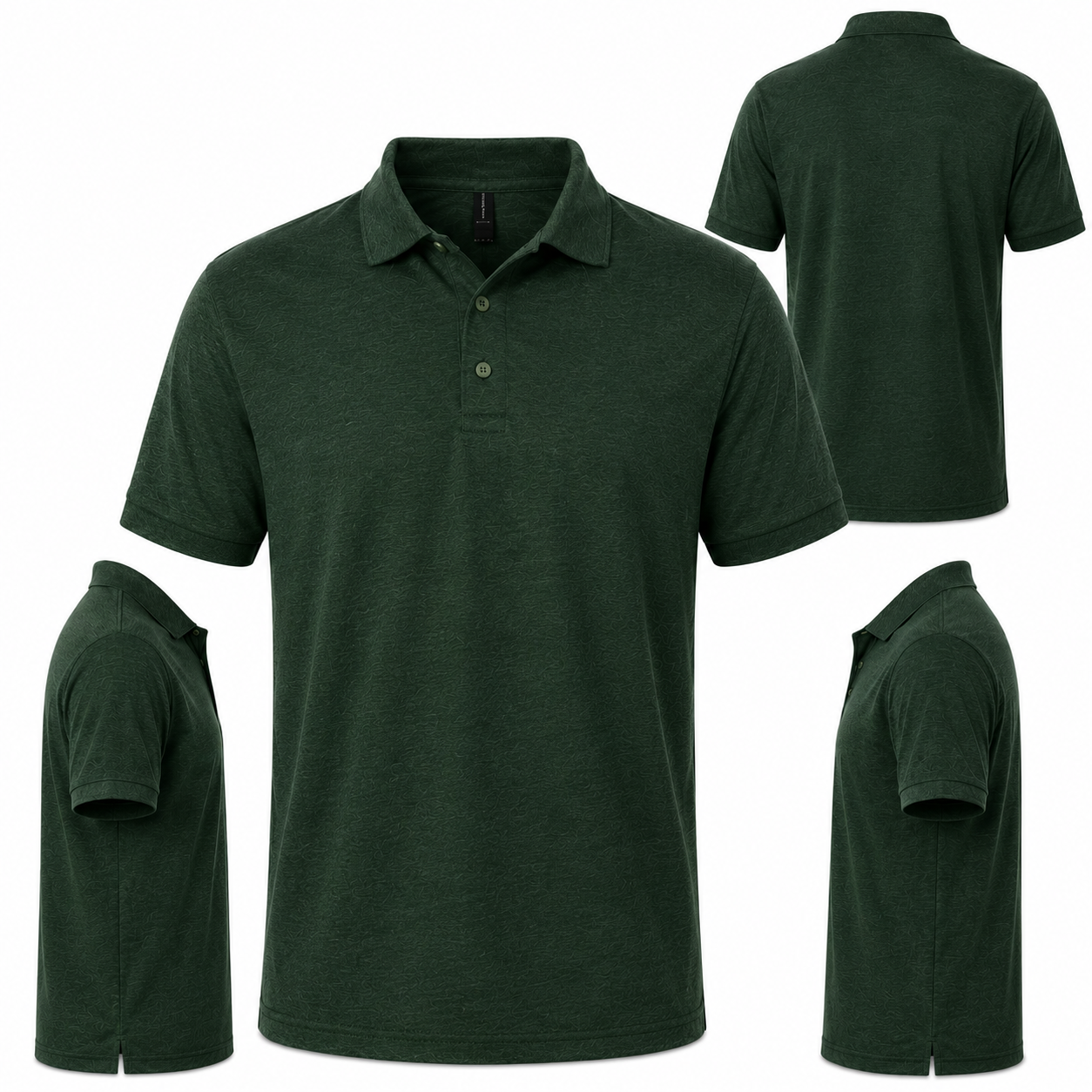 Men's Classic 50/50 Blend Jersey Polo Shirt