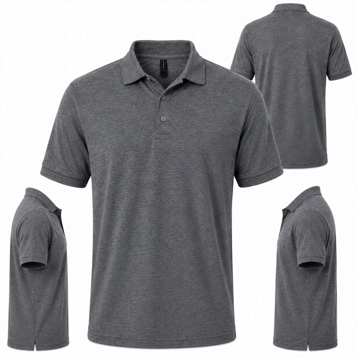 Men's Classic 50/50 Blend Jersey Polo Shirt