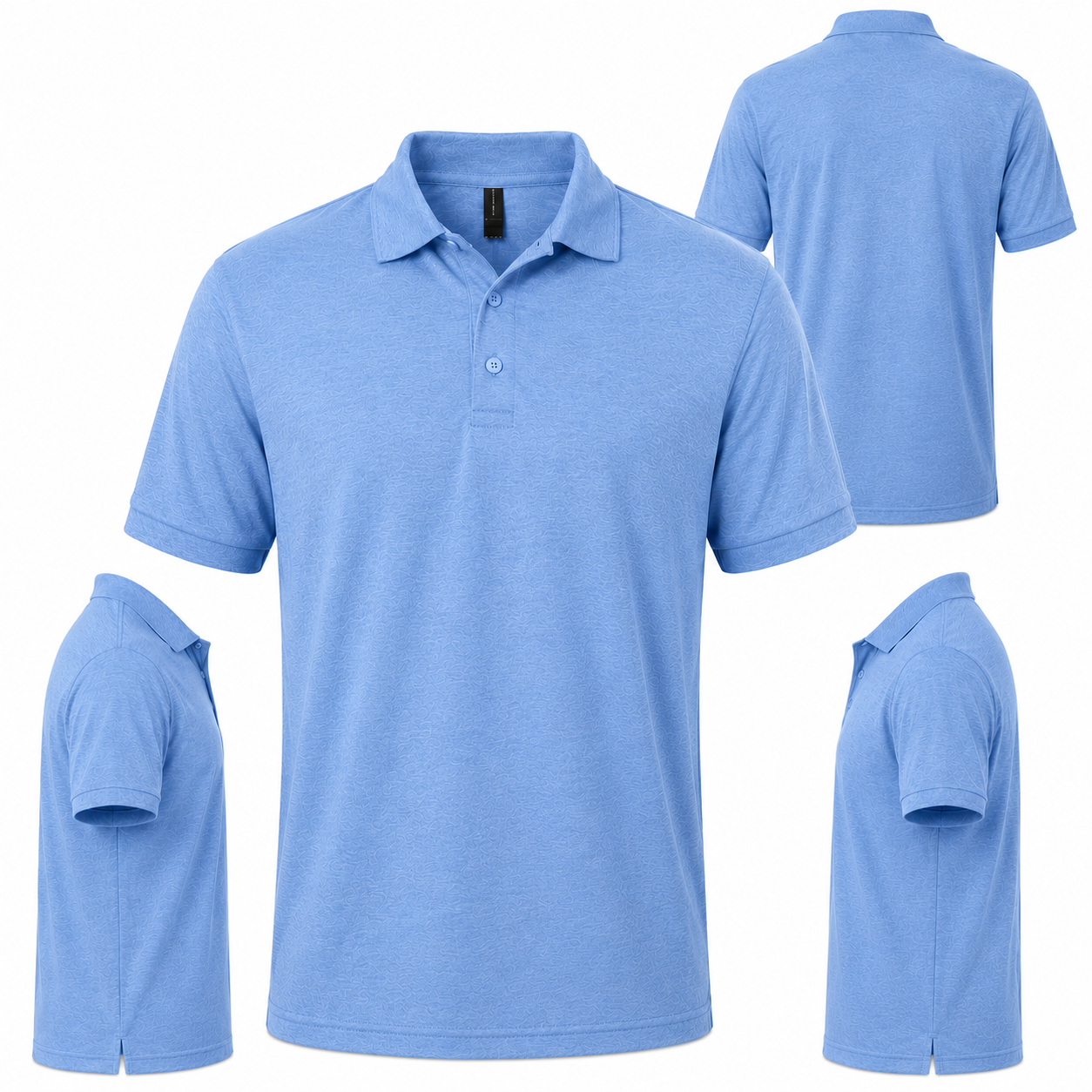 Men's Classic 50/50 Blend Jersey Polo Shirt