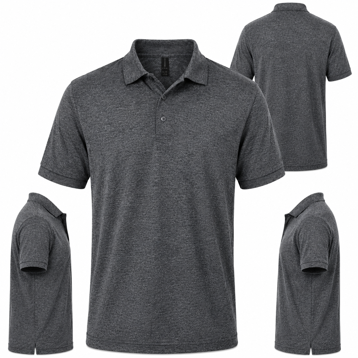 Men's Classic 50/50 Blend Jersey Polo Shirt
