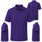 Men's Classic 50/50 Blend Jersey Polo Shirt