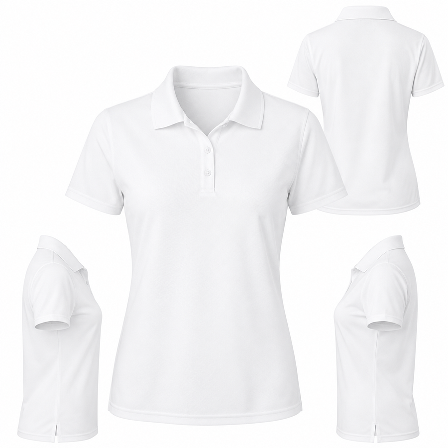 Women's Essential Performance Piqué Polo Shirt