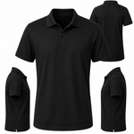 Men's Moisture-Wicking Mesh Pique Performance Polo