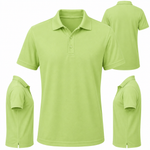 Men's Moisture-Wicking Mesh Pique Performance Polo