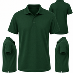 Men's Moisture-Wicking Mesh Pique Performance Polo