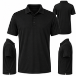 Men's Active Performance Polo Shirt with Moisture Control