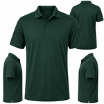 Men's Active Performance Polo Shirt with Moisture Control