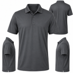 Men's Active Performance Polo Shirt with Moisture Control