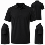 Men's Eco-Friendly Cotton Blend Jersey Polo Shirt