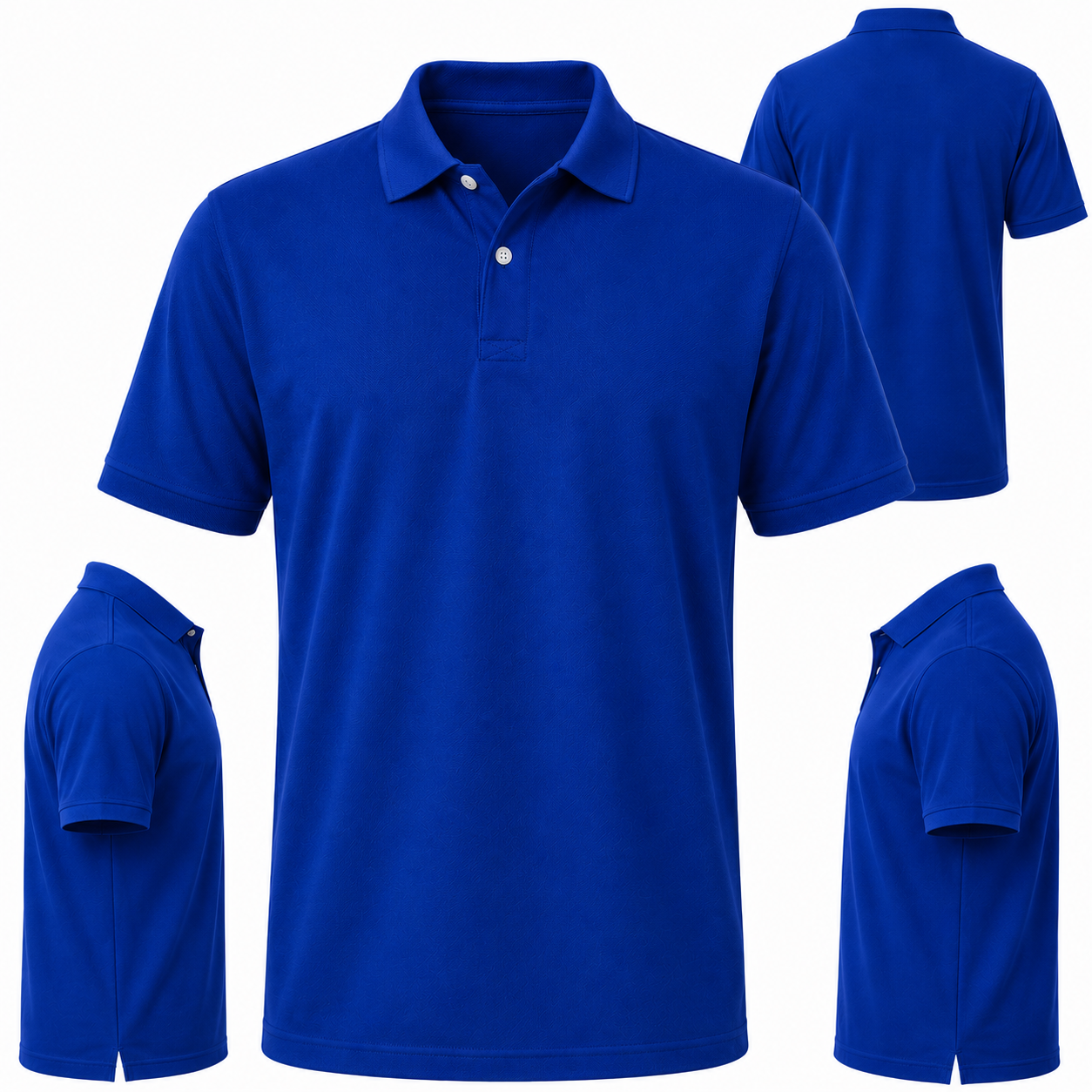 Men's Eco-Friendly Cotton Blend Jersey Polo Shirt
