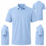 Men's Eco-Friendly Cotton Blend Jersey Polo Shirt