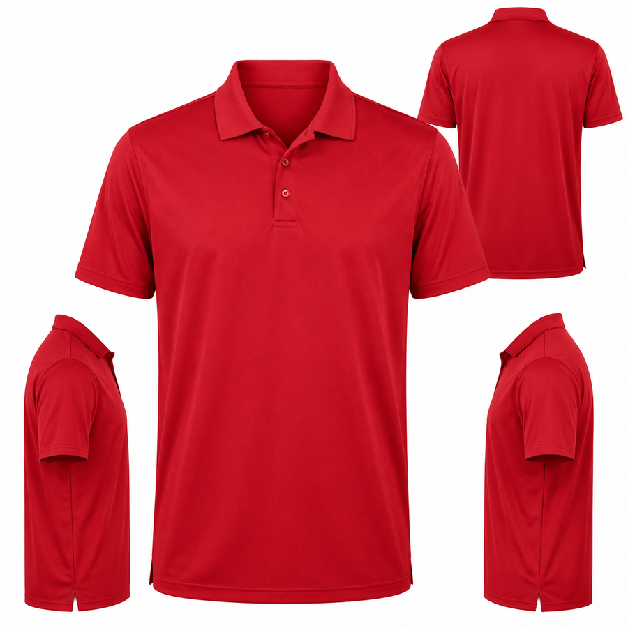Men's Snag-Resistant Performance Polo Shirt for Professional Wear