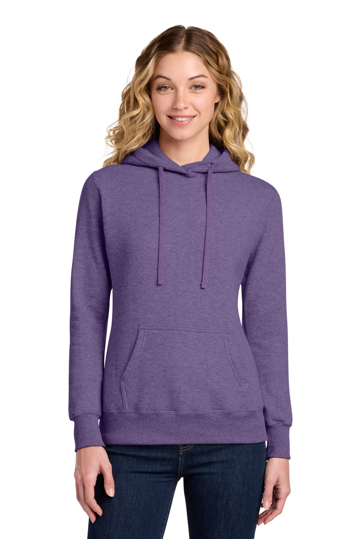 Port & Co® Women's Core Fleece Pullover Hooded Sweatshirt LPC78H