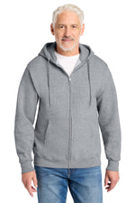 Port & Co® Core Fleece Full-Zip Hooded Sweatshirt. PC78ZH