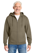 Port & Co® Core Fleece Full-Zip Hooded Sweatshirt. PC78ZH