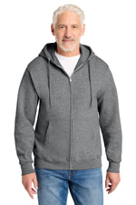 Port & Co® Core Fleece Full-Zip Hooded Sweatshirt. PC78ZH