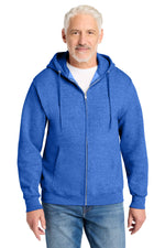 Port & Co® Core Fleece Full-Zip Hooded Sweatshirt. PC78ZH
