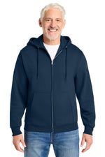 Port & Co® Core Fleece Full-Zip Hooded Sweatshirt. PC78ZH