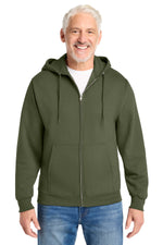 Port & Co® Core Fleece Full-Zip Hooded Sweatshirt. PC78ZH