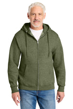 Port & Co® Core Fleece Full-Zip Hooded Sweatshirt. PC78ZH