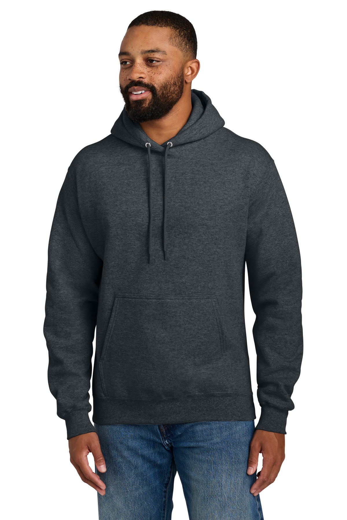 Port & Co® Essential Fleece Pullover Hooded Sweatshirt.  PC90H