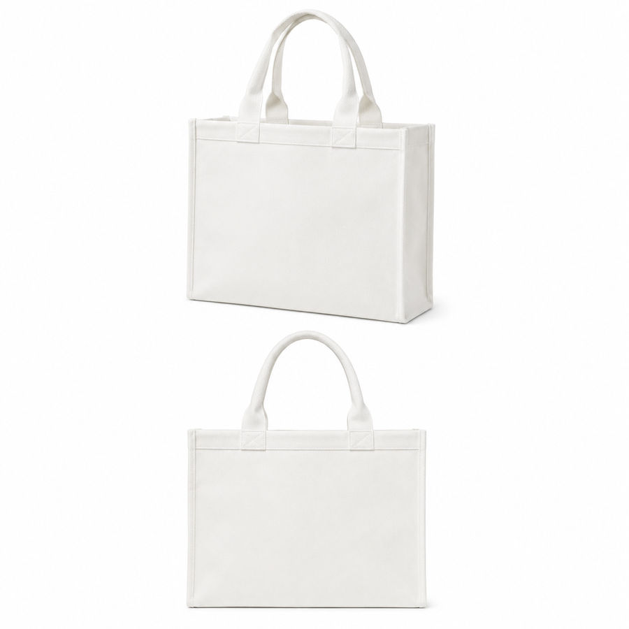 Heavy-Duty Canvas Tote Bag - Travel, Work & Beach
