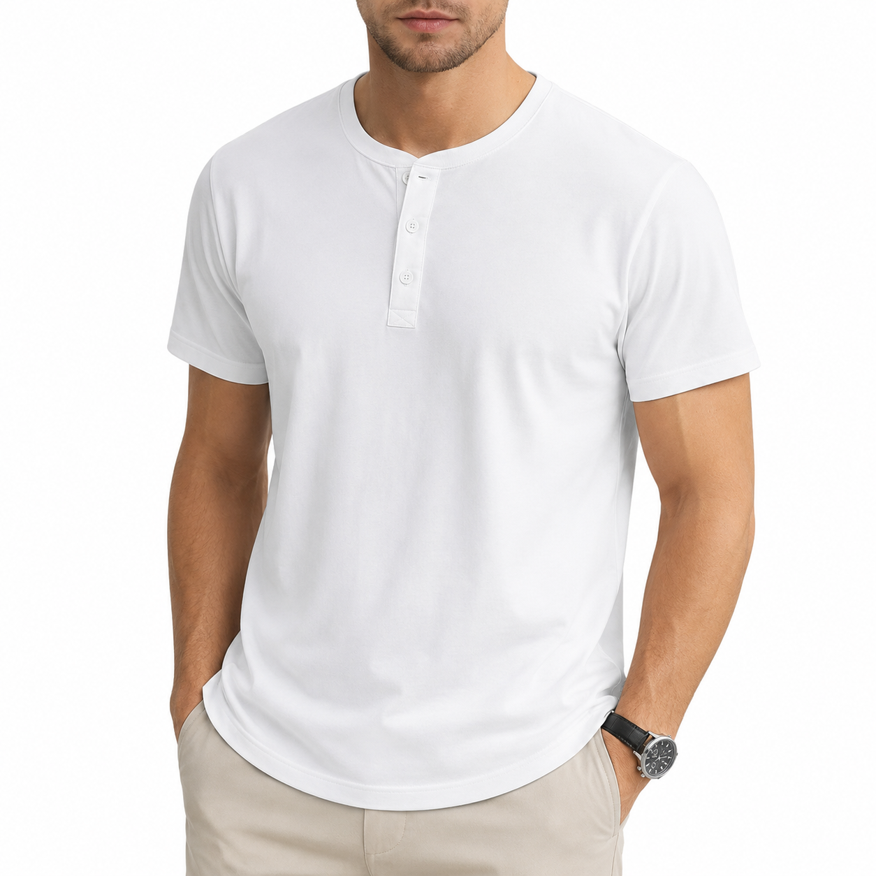 EKLENTSON Men's Cotton Crewneck T-Shirt